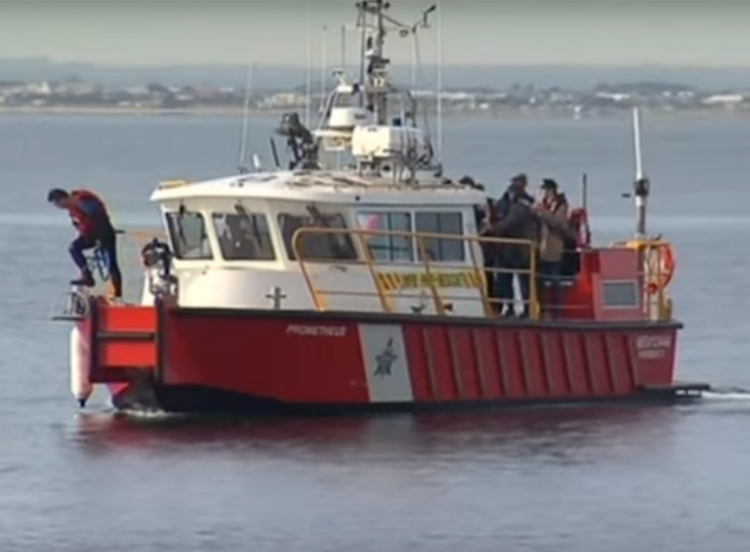 Hot Air Balloon Rescue, Water Rescue, Rescue at Sea, Hot Air Balloon Crash