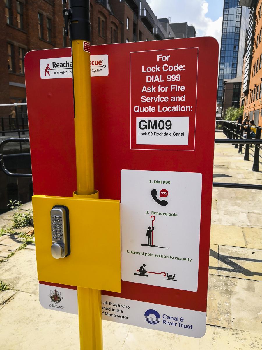 Portsafe in Manchester Installed by Canal and River Trust