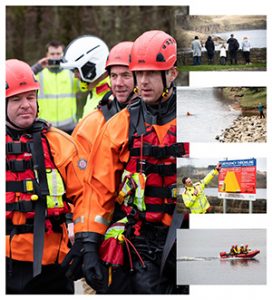 Emergency Services at Greenbooth Reservoir