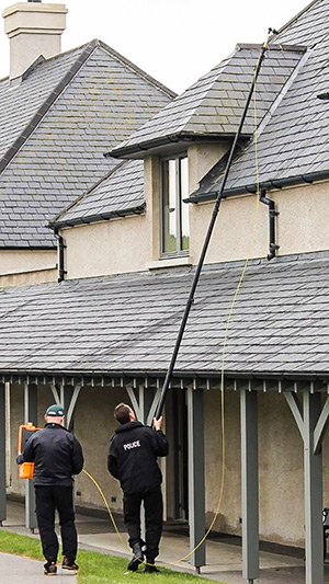 PSNI Utilise Search Camera in Huge G8 Summit Security Operation in Northern Ireland 2013